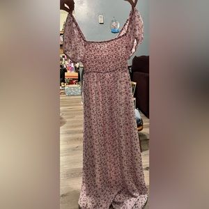 Brand new floral, print modern style dress